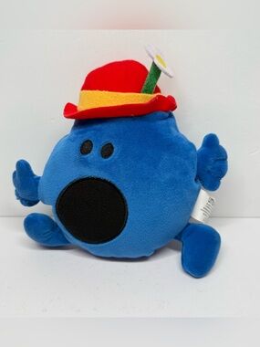 Sanrio Little Miss Mr Men Bossy Soft Blue Stuffed Plush Toy